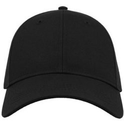 Zakrzywiona Czapka Z Daszkiem Dla Dorosłych Unisex. Czarne czapki i kapelusze damskie ATLANTIS, bez wzorów. Za 55.99 zł.