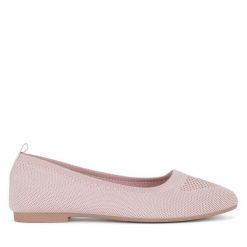 Baleriny Clara Barson. Czerwone baleriny damskie Clara Barson, bez wzorów, bez obcasa. Za 69.99 zł.
