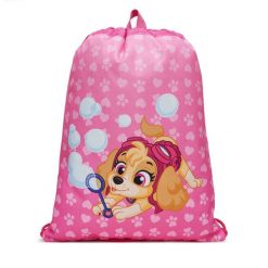 Worek Paw Patrol. Czerwone plecaki damskie Paw Patrol, bez wzorów, sportowe. Za 39.99 zł.