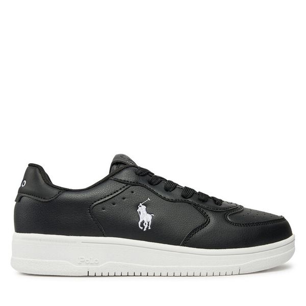 Sneakersy Polo Ralph Lauren. Czarne trampki i tenisówki chłopięce Polo Ralph Lauren, bez wzorów, bez zapięcia. Za 239.99 zł.