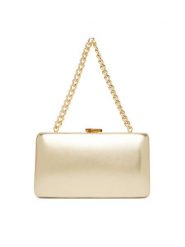 LAUREN RALPH LAUREN Torebka 431P15648001 Złoty. Żółte kopertówki damskie Lauren Ralph Lauren, bez wzorów, ze skóry, bez dodatków. Za 1,499.00 zł.