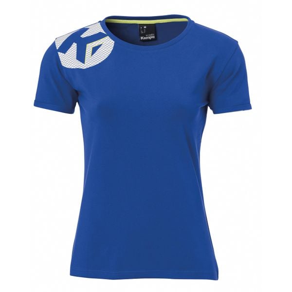 Koszulka damska Kempa Core 2.0. Białe t-shirty damskie Kempa, l, bez wzorów, bez kołnierzyka. Za 79.51 zł.