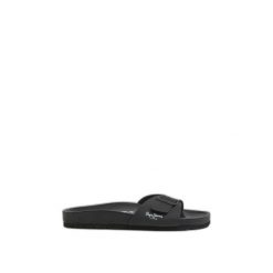 Sandały Pepe Jeans Bio Royal Single. Czarne sandały męskie Pepe Jeans, z gumy, bez zapięcia. Za 238.20 zł.