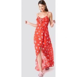 Trendyol Sukienka midi z guzikami - Red. Sukienki damskie marki Trendyol. Za 100.95 zł.
