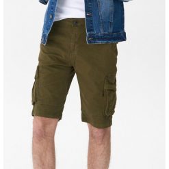 Szorty cargo w drobny deseń - Khaki. Szorty męskie marki House. Za 119.99 zł.