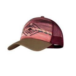 Czapka z daszkiem Buff Trucker Cap. Brązowe czapki i kapelusze damskie Buff, bez wzorów, sportowe. Za 87.99 zł.