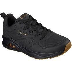 Buty sportowe męskie Skechers Tres air Uno Casairal. Czarne buty sportowe męskie Skechers, z materiału, bez zapięcia. Za 427.00 zł.