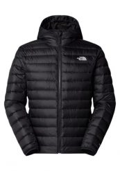 Kurtka sportowa męska Classic Down Hooded Jacket. Czarne kurtki męskie The North Face, m, bez wzorów, z materiału, sportowe, z kapturem. Za 899.99 zł.