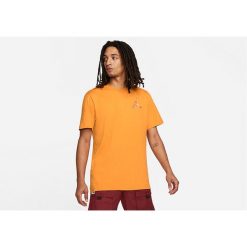 Koszulka męska nike air jordan jumpman 3d crew tee light curry. Brązowe koszulki sportowe męskie Nike, m, bez wzorów, bez kołnierzyka, bez ramiączek, na fitness i siłownię. Za 159.00 zł.