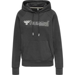 Bluza z kapturem Hummel hmlnoni. Szare bluzy damskie Hummel, bez wzorów, na fitness i siłownię. Za 175.50 zł.