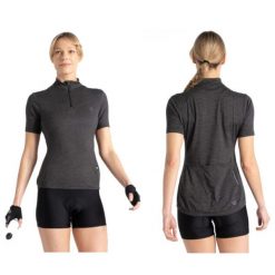 Koszulka rowerowa dla kobiet Dare 2B DWT627. Czarne koszulki sportowe damskie Dare 2b, bez wzorów, rowerowe. Za 191.50 zł.