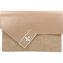 Kopertówka VERKII. Brązowe kopertówki damskie Gino Rossi, ze skóry, eleganckie. W wyprzedaży za 249.90 zł.