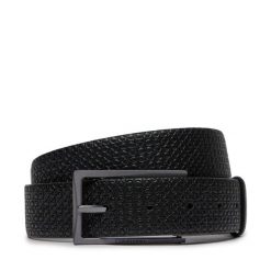 Pasek Męski Calvin Klein. Czarne paski damskie Calvin Klein, bez wzorów. Za 199.99 zł.