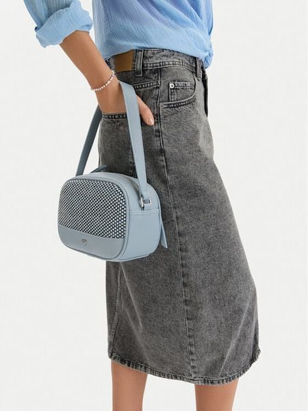 Roxy Torebka CEO-ROXY-L-001-09 Niebieski. Niebieskie torebki do ręki damskie Roxy, bez wzorów, z materiału, bez dodatków. Za 139.99 zł.