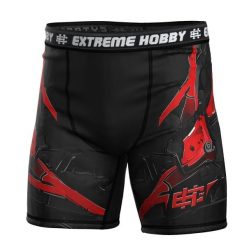 Spodenki Vale Tudo do MMA męskie EXTREME HOBBY IRON FORCE. Czerwone krótkie spodenki sportowe męskie EXTREME HOBBY, m, bez wzorów, z elastanu. Za 179.00 zł.
