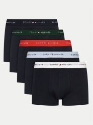 Tommy Hilfiger Komplet 5 par bokserek UM0UM03061 Czarny. Czarne bokserki męskie Tommy Hilfiger, m, bez wzorów, z bawełny. Za 239.99 zł.