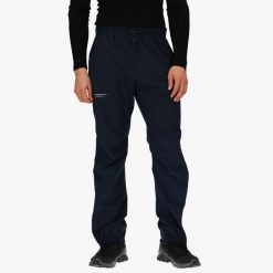 Spodnie Shell Turystyka Męska Swedemount Abisko Shell Rain Pants wodoodporne. Niebieskie spodnie sportowe męskie SWEDEMOUNT, na lato, m, bez wzorów, trekkingowe. Za 499.99 zł.