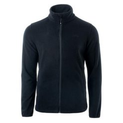 Bluza Polarowa Męska Logo Henis. Czarne bluzy męskie Hi-tec, na zimę, m, bez wzorów, z polaru, bez kaptura. Za 148.99 zł.