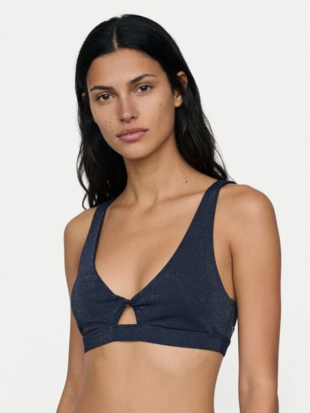 Roxy Góra od bikini Roxy Shine ERJX305683 Granatowy. Niebieskie bikini damskie Roxy, l, bez wzorów. Za 96.99 zł.
