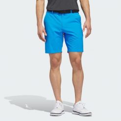 Szorty Ultimate365 8.5-Inch Golf. Niebieskie szorty męskie Adidas, l, bez wzorów, z elastanu, klasyczne. Za 322.45 zł.