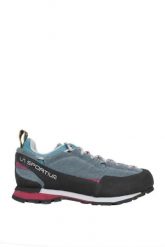 Buty trekkingowe damskie Boulder X. Niebieskie trekkingi damskie La Sportiva, na jesień, trekkingowe. Za 582.99 zł.