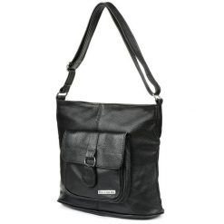 Torebka damska czarna Beltimore T71. Czarne torebki do ręki damskie bez wzorów, ze skóry, bez dodatków. Za 209.90 zł.