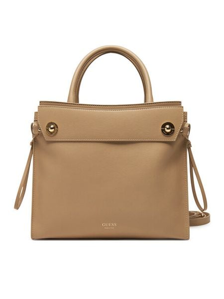Guess Torebka HWBIAA L5117 Beżowy. Brązowe torebki do ręki damskie Guess, z aplikacjami, ze skóry, bez dodatków. Za 1,199.00 zł.