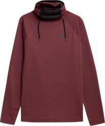 4f Bluza termoaktywna męska 4F burgund H4Z21 BIMD031 60S S. Czerwone bluzy męskie 4f, m, bez wzorów, bez kaptura. Za 116.85 zł.