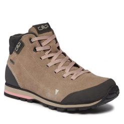 Trekkingi CMP. Brązowe kozaki damskie CMP, bez wzorów, trekkingowe. Za 379.99 zł.