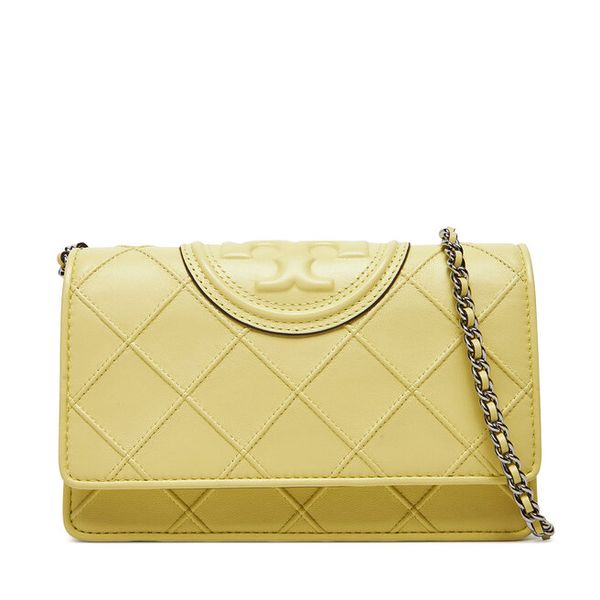Torebka Tory Burch. Żółte torebki do ręki damskie Tory Burch, bez wzorów, wizytowe, bez dodatków. Za 1,499.00 zł.