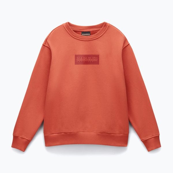 Bluza damska Napapijri B-Suze C. Czerwone bluzy damskie Napapijri, bez wzorów, bez kaptura. Za 259.99 zł.