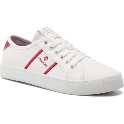 Tenisówki GANT - Zoee 18538445 Wht./Cardinal Red G313. Półbuty damskie marki GANT. W wyprzedaży za 209.00 zł.