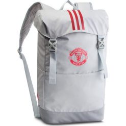 Plecak adidas - MUFC BP DQ1525 Clgrey/Clonix/Blared. Szare plecaki damskie Adidas, z materiału. Za 179.00 zł.