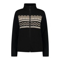 Bluza damska turystyczna CMP 34J0746. Czarne bluzy damskie CMP, m, bez wzorów, bez kaptura. Za 425.00 zł.