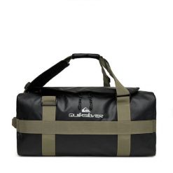 Torba Quiksilver. Czarne torby sportowe męskie Quiksilver, bez wzorów, małe. Za 239.99 zł.