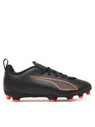 Puma Buty do piłki nożnej Ultra 6 Play Fg/Ag Jr 108705 02 Czarny. Czarne buty sportowe chłopięce Puma, bez wzorów, z materiału, bez zapięcia, do piłki nożnej. Za 159.99 zł.