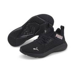 Buty do biegania damskie Puma Softride Enzo Nxt. Czarne obuwie sportowe damskie Puma, bez wzorów, z materiału, do biegania. Za 309.00 zł.
