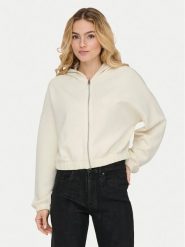 ONLY Bluza Scarlett 15346449 Écru Regular Fit. Bluzy damskie Only, m, bez wzorów, z syntetyku, bez kaptura. Za 189.99 zł.
