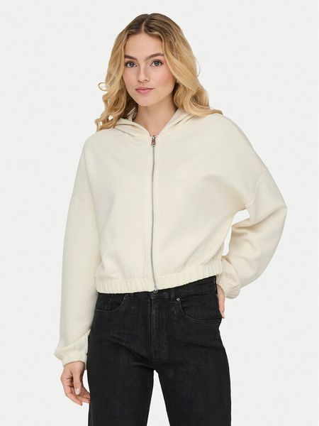 ONLY Bluza Scarlett 15346449 Écru Regular Fit. Bluzy damskie Only, m, bez wzorów, z syntetyku, bez kaptura. Za 189.99 zł.