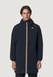 Kurtka anorak Mężczyzna K-WAY Jacob St Warm Double. Niebieskie kurtki męskie K-Way, na zimę, m, bez wzorów, z poliesteru, bez kaptura. Za 1,332.69 zł.