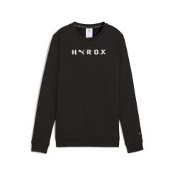 Damska gruba bluza PUMA x HYROX PUMA Black. Czarne bluzy sportowe damskie Puma, xs, bez wzorów, bez kaptura, do biegania. Za 329.00 zł.