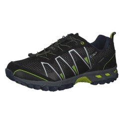 Buty trailowe męskie CMP ALTAK WP Wodoodporne. Czarne buty sportowe męskie CMP, bez zapięcia, do biegania. W wyprzedaży za 269.99 zł.