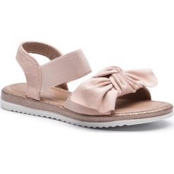 Sandały NELLI BLU CS2505-03. Niebieskie sandały dziewczęce Nelli Blu, z materiału, bez zapięcia. Za 59.99 zł.