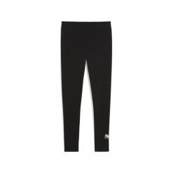 Damskie legginsy ESS METALLIC PUMA Black Metallic Silver. Czarne legginsy damskie Puma, xl, bez wzorów. Za 129.00 zł.