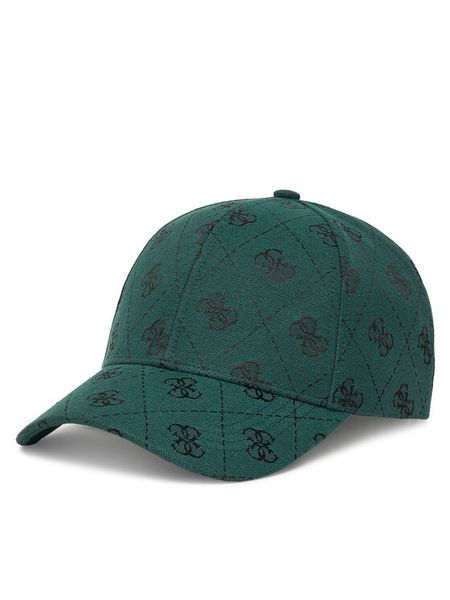 Guess Czapka z daszkiem M5GZ18 WGUE0 Zielony. Zielone rękawiczki męskie Guess, z aplikacjami, z bawełny. Za 119.99 zł.