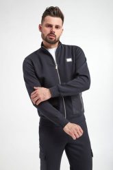 Bluza męska KARL LAGERFELD. Bluzy męskie KARL LAGERFELD, l, bez wzorów, bez kaptura. W wyprzedaży za 869.42 zł.