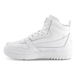 Buty do chodzenia damskie, Fila Fxventuno Le Mid Wmn. Białe obuwie sportowe damskie Fila, bez wzorów, z materiału, trekkingowe. Za 467.10 zł.