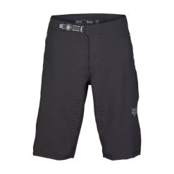 Szorty rowerowe męskie Fox Defend Short. Czarne krótkie spodenki sportowe męskie FOX, m, bez wzorów, rowerowe. Za 432.99 zł.