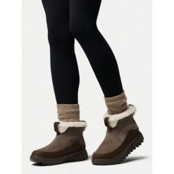 Śniegowce Columbia. Brązowe śniegowce i trapery damskie Columbia. Za 479.99 zł.