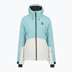 Kurtka narciarska damska SCOTT Ultimate Dryo 10. Zielone kurtki snowboardowe damskie Scott, l, bez wzorów, z materiału, długie, bez kaptura, narciarskie. Za 689.99 zł.